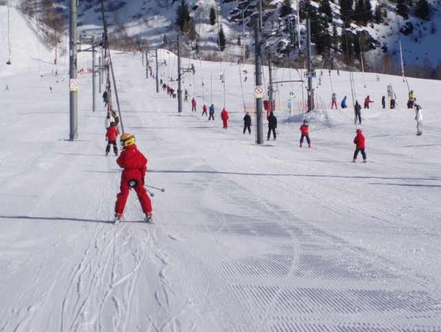  夏蒙尼滑雪缆车 